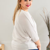 Read Your Mind Top - TAUPE* LAST ONES FINAL SALE *