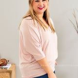 Read Your Mind Top - BLUSH* FINAL SALE *