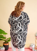 Load image into Gallery viewer, Time To Mingle Top - Black/White - FINAL SALE
