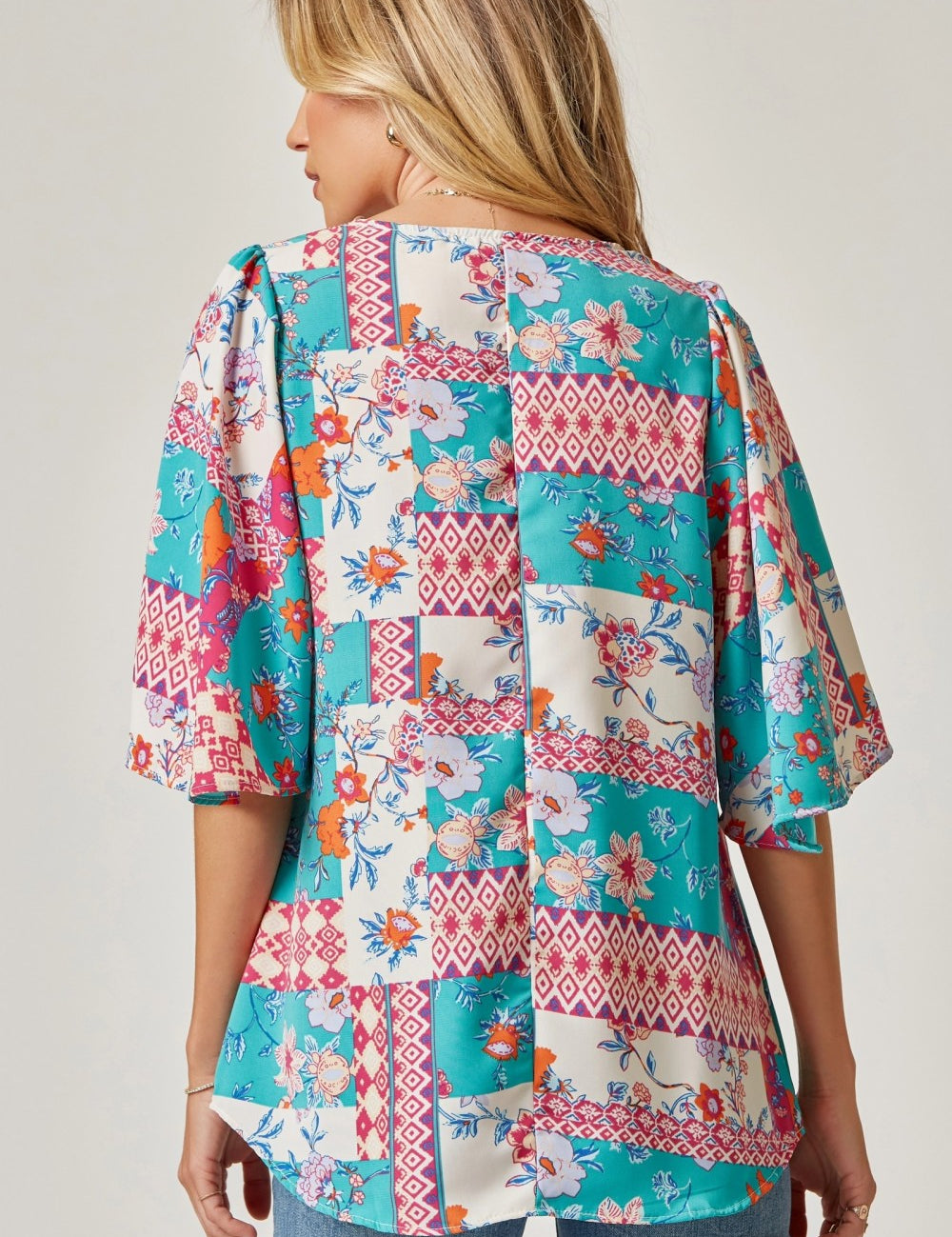 Easily Amused Embroidered Top* LAST ONES FINAL SALE *