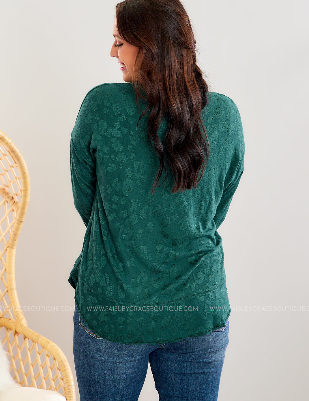 Soft & Slow Top - Hunter Green* LAST ONES FINAL SALE *