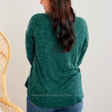 Soft & Slow Top - Hunter Green* LAST ONES FINAL SALE *