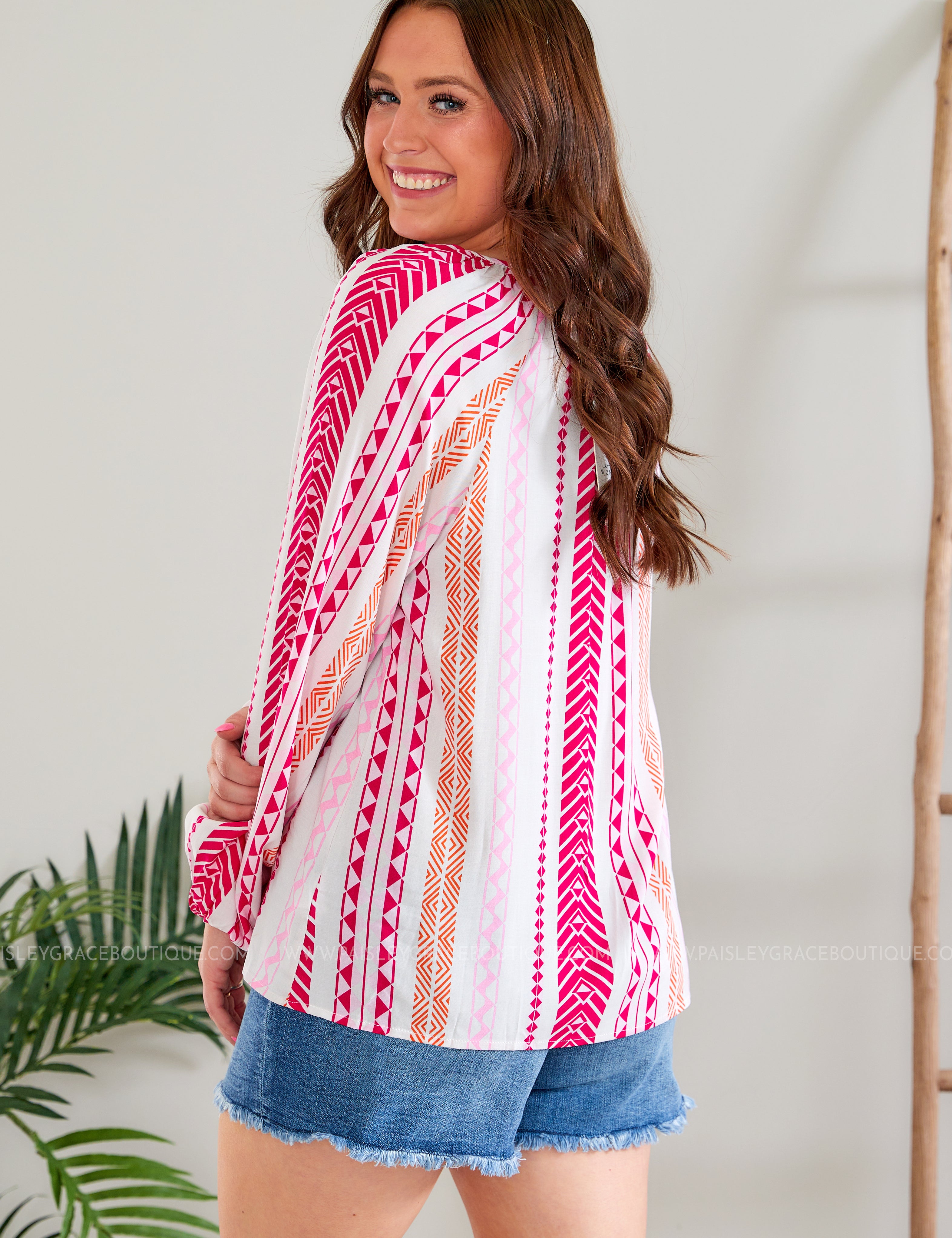 Distracted Thoughts Top - LAST ONES FINAL SALE