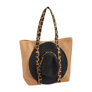 Hat & Tote Set by Mud Pie - FINAL SALE CLEARANCE