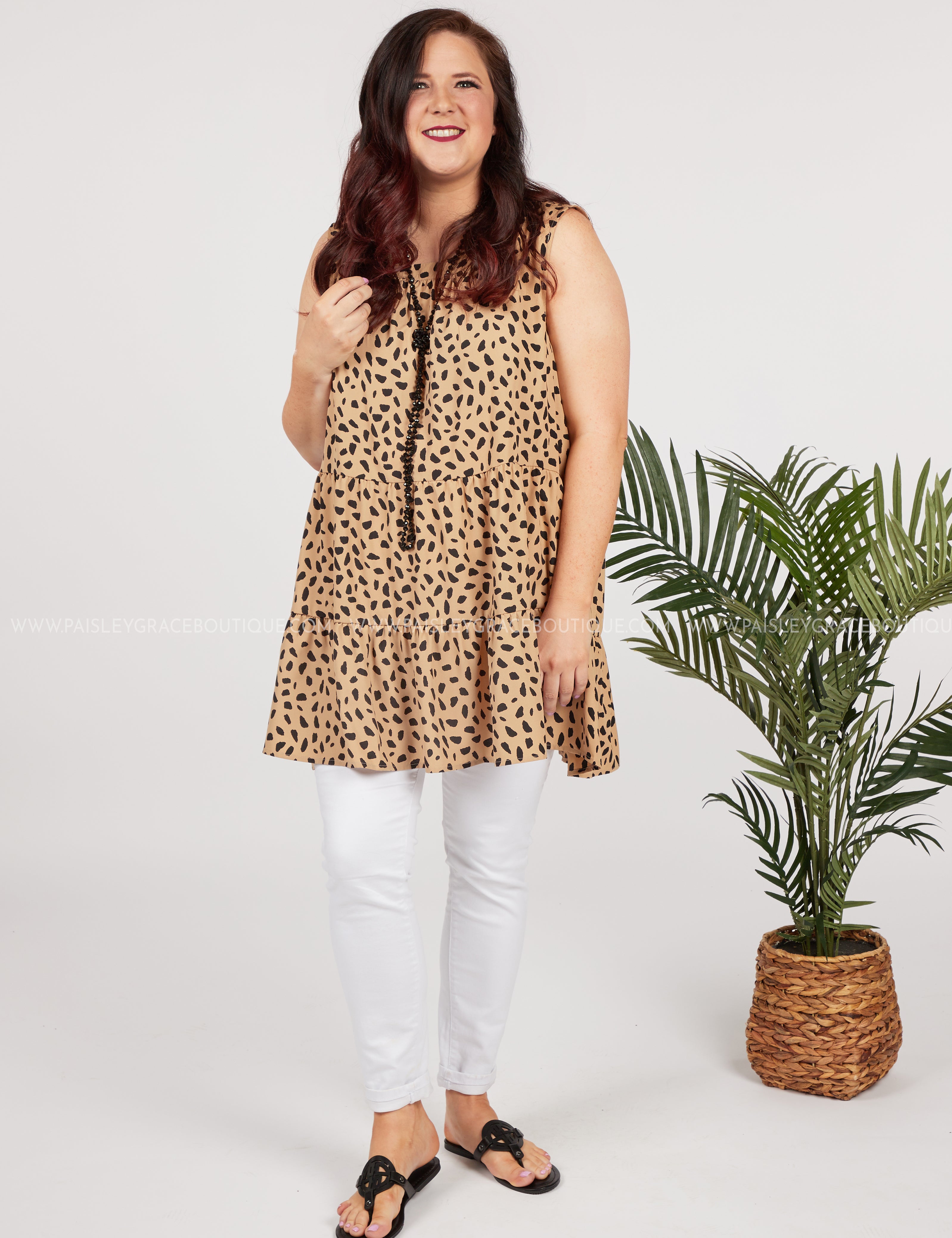 Put It In Neutral Top - LAST ONES FINAL SALE