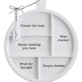 Melamine Charcuterie Board by Mud Pie