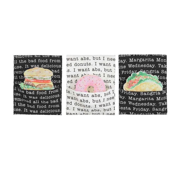 Food Sponge Towel Set -3 Options - FINAL SALE CLEARANCE