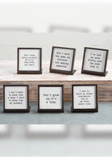 Load image into Gallery viewer, Metal Saying Plaques by Mud Pie - 5 Styles - FINAL SALE
