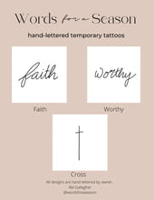 Load image into Gallery viewer, 3 Pack Temporary Tattoos - 2 Styles - FINAL SALE

