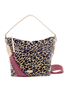 Hobo Bag, Blue Jag by Consuela