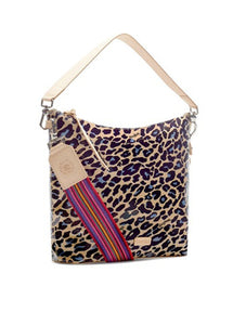 Hobo Bag, Blue Jag by Consuela