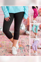 Load image into Gallery viewer, Kennedy Capri Leggings w/Pockets - 4 Colors - FINAL SALE
