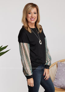 City Nights Top - FINAL SALE