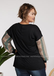 City Nights Top - FINAL SALE