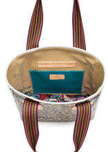 Load image into Gallery viewer, Classic Tote, Mel Blue Jag by Consuela
