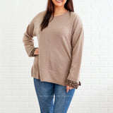 My Whole Heart Top - Taupe* LAST ONES FINAL SALE *