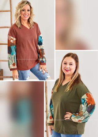 Simply Divine Top - 2 Colors  - FINAL SALE