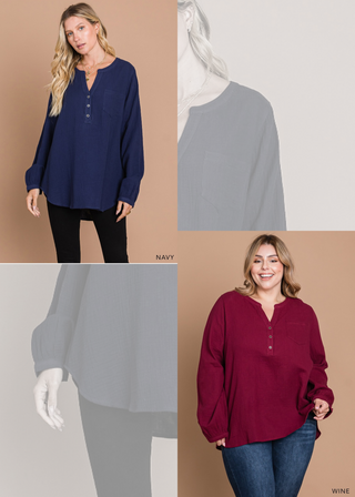 Ode to Fearless Women Top - 2 COLORS - FINAL SALE