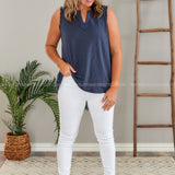 Shelby Tank - Navy - LAST ONES FINAL SALE