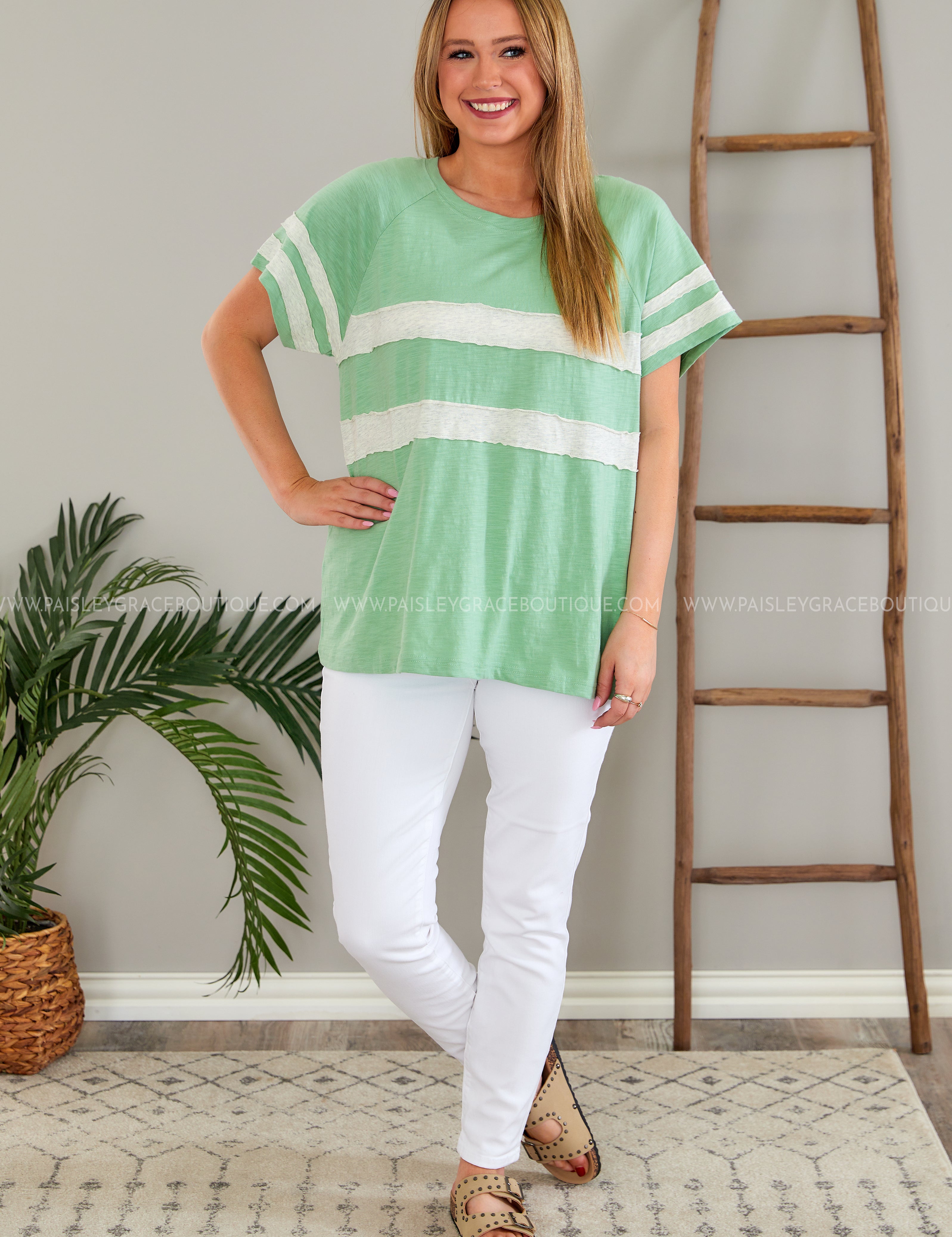 Stevie Top - Green* LAST ONES FINAL SALE *