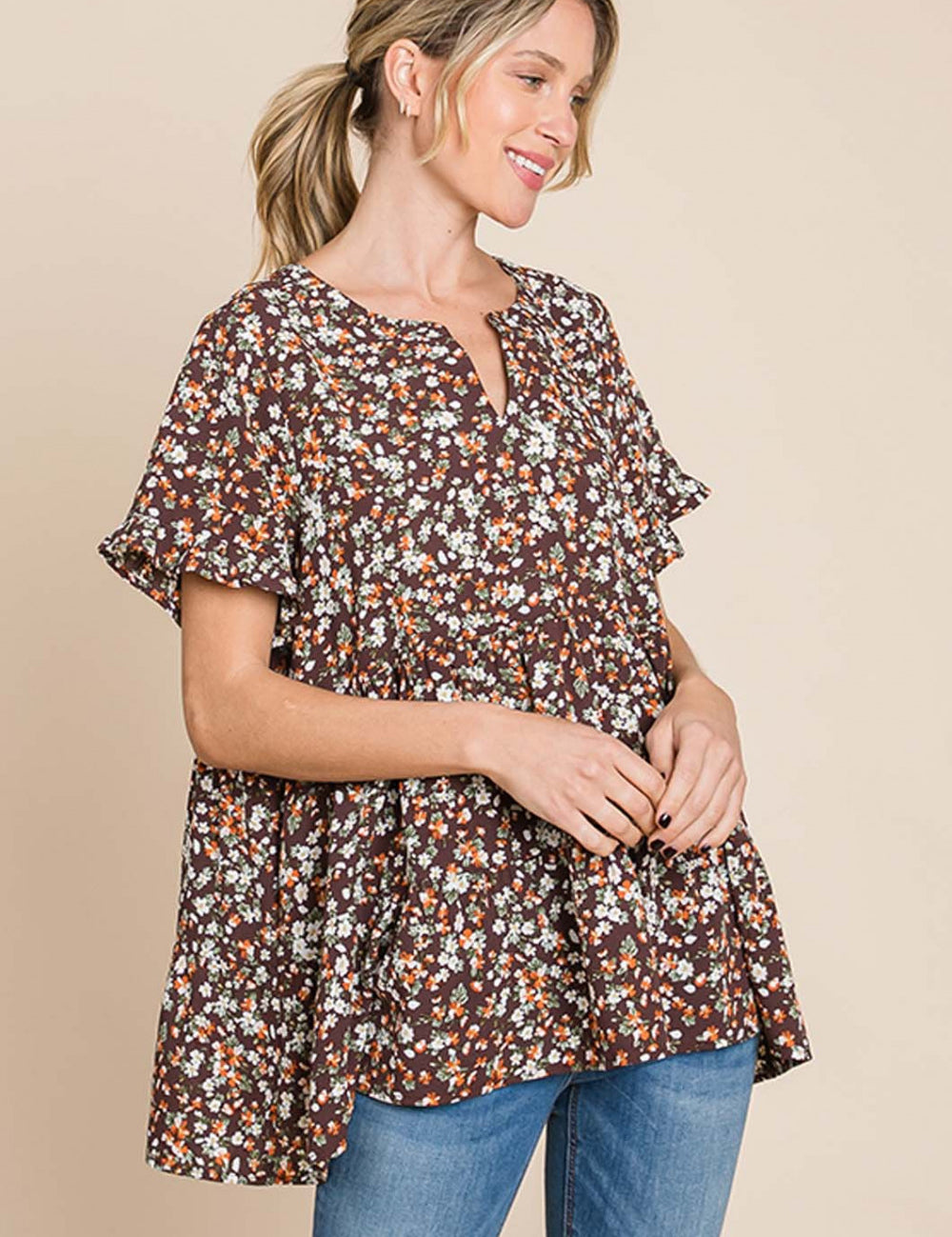 Walks Along the Beach Top - 2 Colors - LAST ONES FINAL SALE