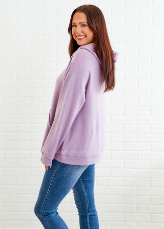 One Good Reason Hoodie - Lavender - FINAL SALE