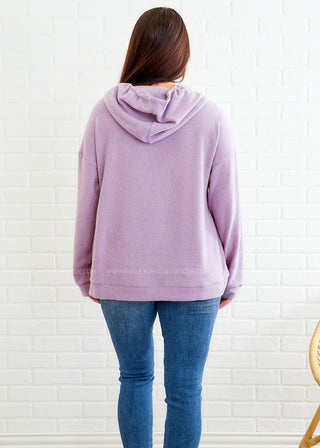 One Good Reason Hoodie - Lavender - FINAL SALE