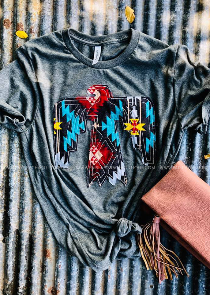 Phoenix Appliqued Tee - LAST ONES FINAL SALE CLEARANCE