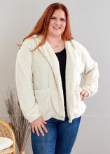 Load image into Gallery viewer, Call Me Cozy Jacket/Cardi - Ivory - FINAL SALE

