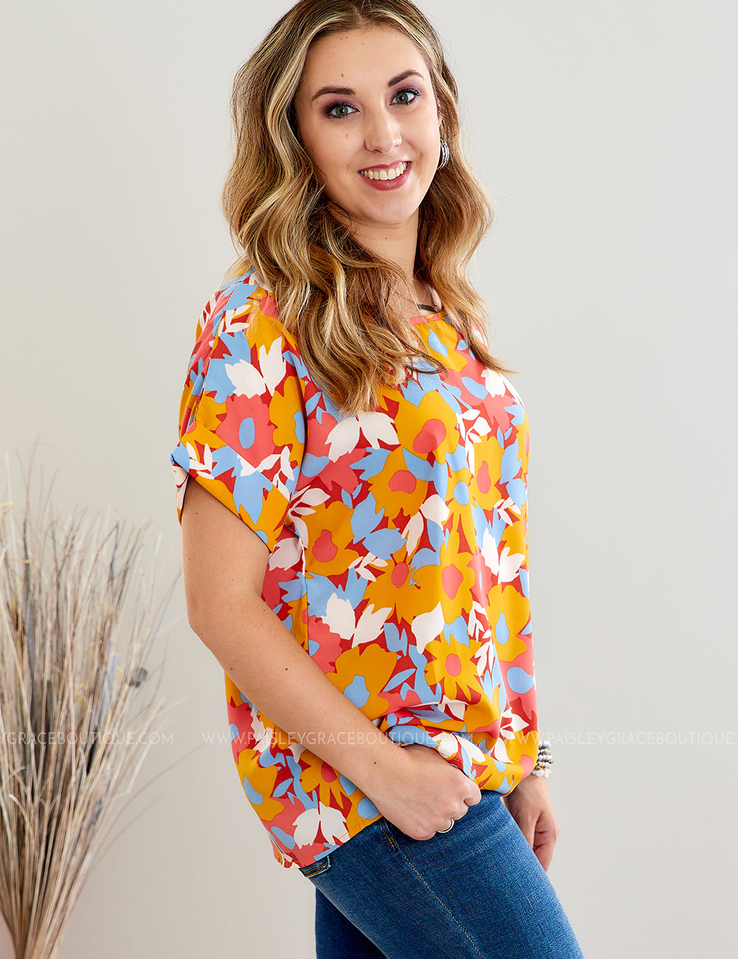Pave the Way Top - Mustard - LAST ONES FINAL SALE