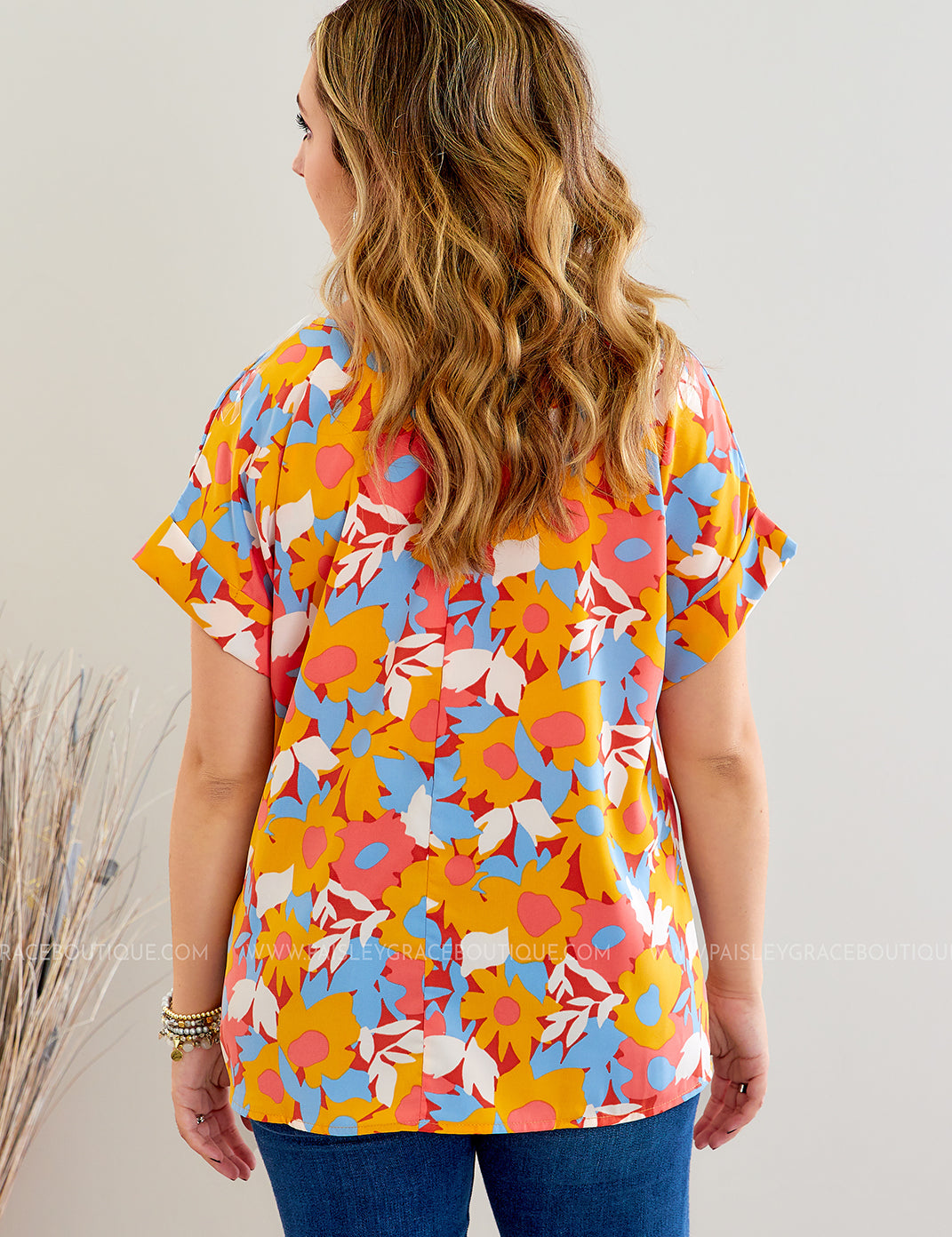 Pave the Way Top - Mustard - LAST ONES FINAL SALE