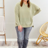 Nature Walk Path Top - Green - LAST ONES FINAL SALE