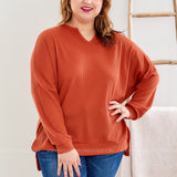 Nature Walk Path Top - Rust* LAST ONES FINAL SALE *