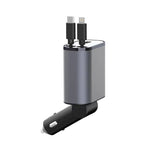 4-in-1 Retractable Car Charger  - PREORDER