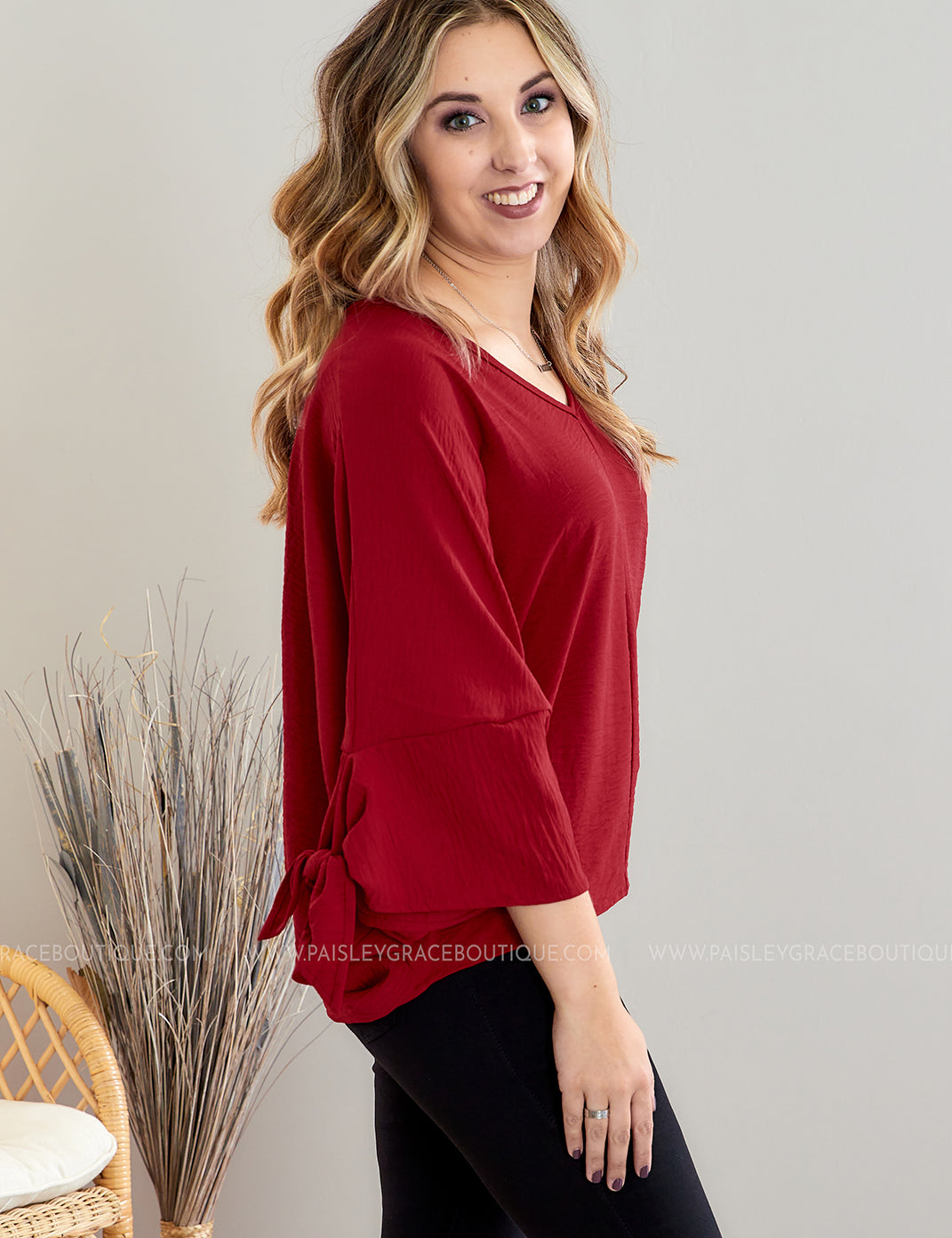 An Afternoon Out Top - Ruby - LAST ONES FINAL SALE