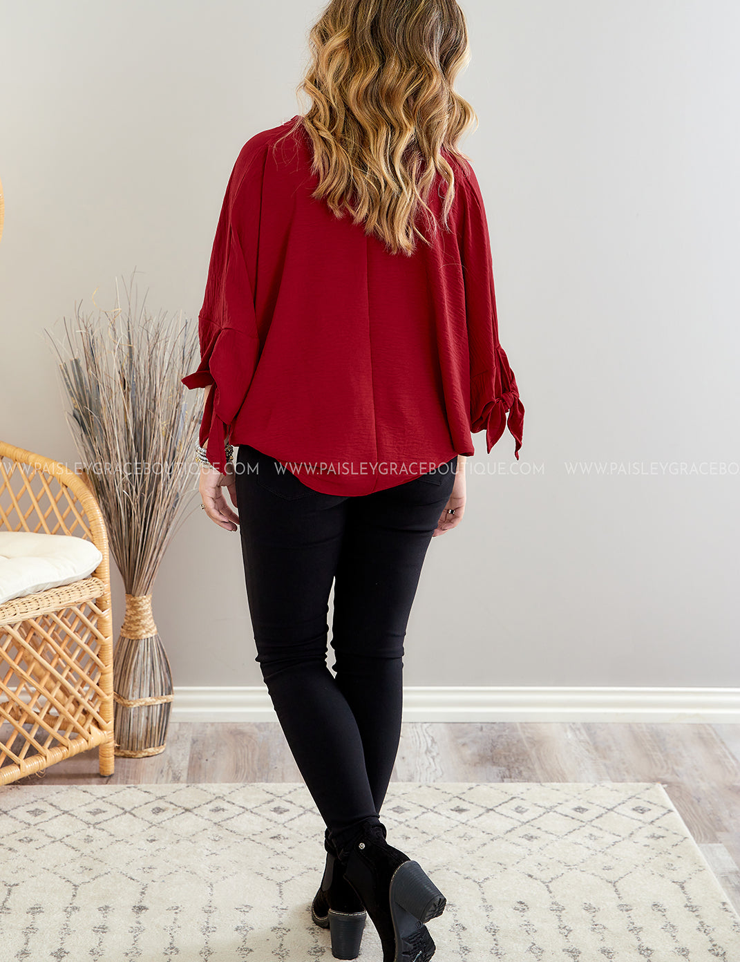 An Afternoon Out Top - Ruby - LAST ONES FINAL SALE