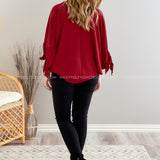 An Afternoon Out Top - Ruby - LAST ONES FINAL SALE