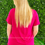 Bend the Rules Top - FUCHSIA* LAST ONES FINAL SALE *