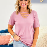 Bend the Rules Top - LAVENDER* LAST ONES FINAL SALE *