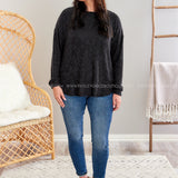 Soft & Slow Top - Black - LAST ONES FINAL SALE