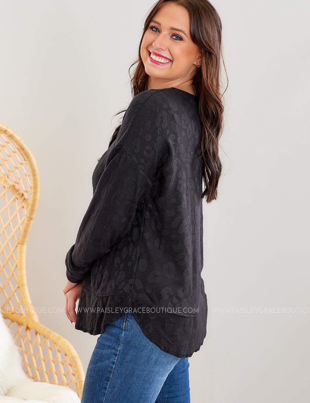Soft & Slow Top - Black - LAST ONES FINAL SALE