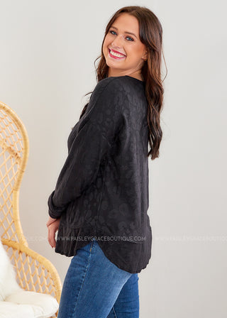 Soft & Slow Top - Black - FINAL SALE