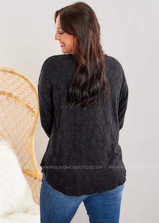 Soft & Slow Top - Black - FINAL SALE