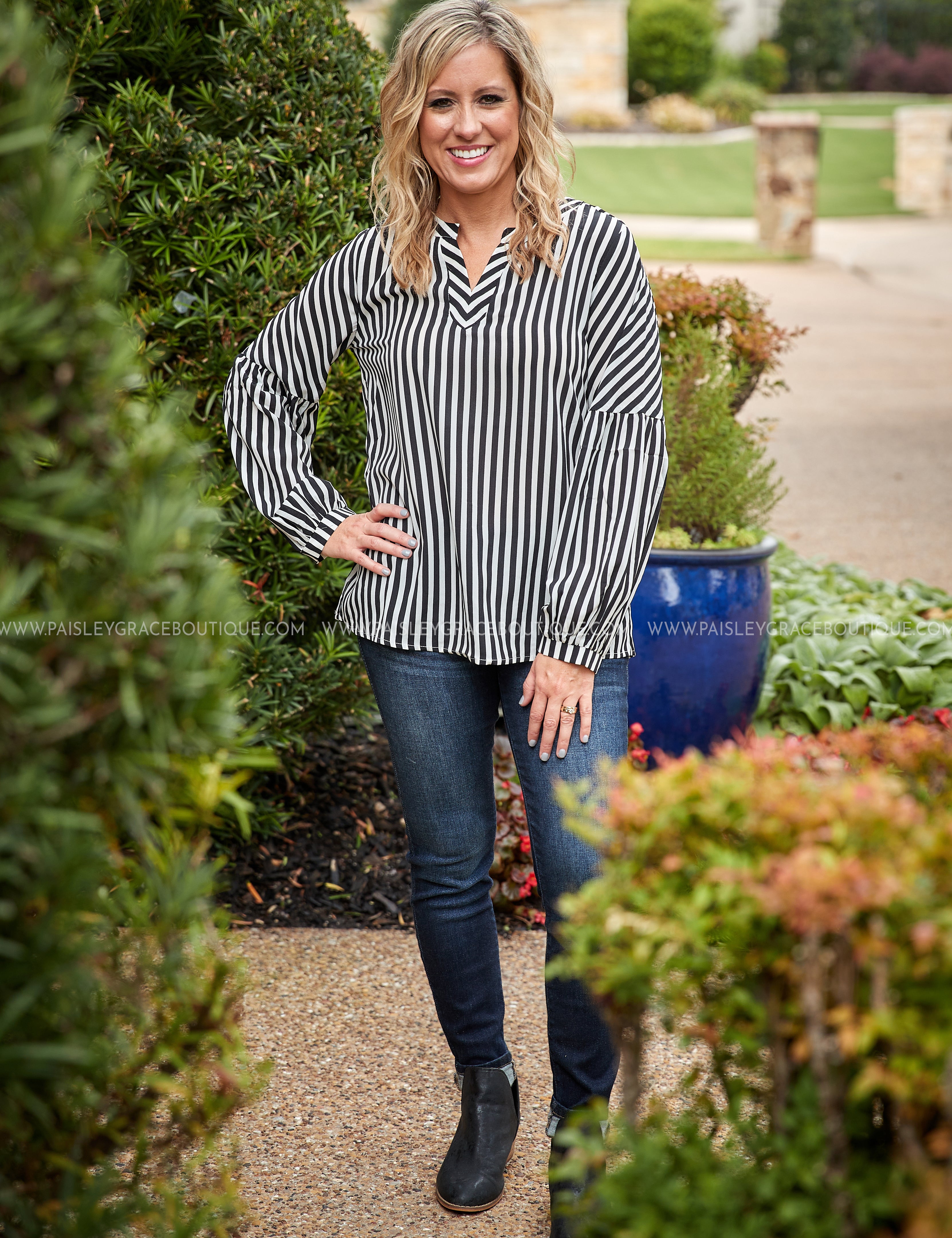 Just My Stripe Top - LAST ONES FINAL SALE