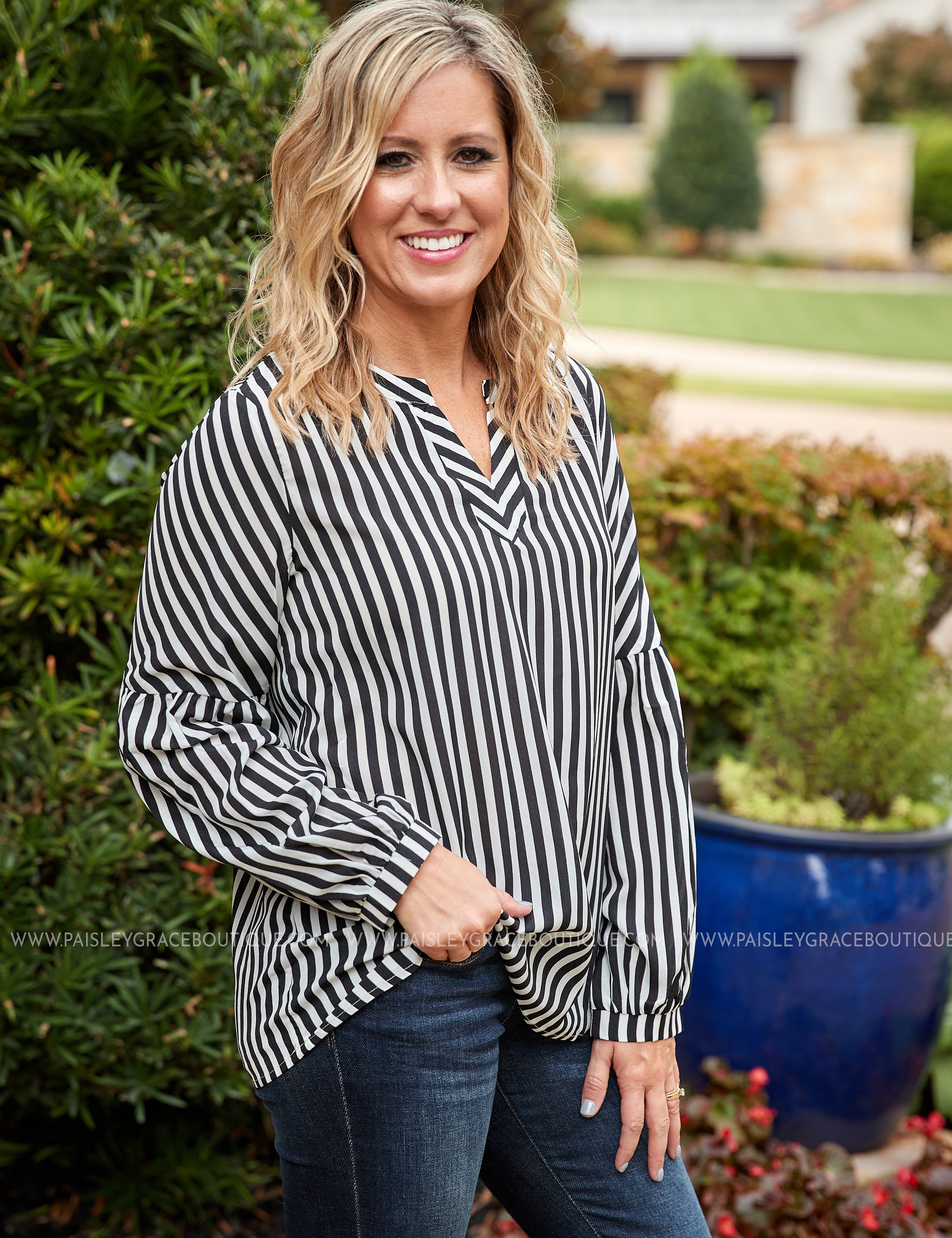 Just My Stripe Top - LAST ONES FINAL SALE