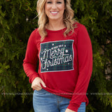 We Wish You a Merry Christmas Top* LAST ONES FINAL SALE ** LAST ONES FINAL SALE *