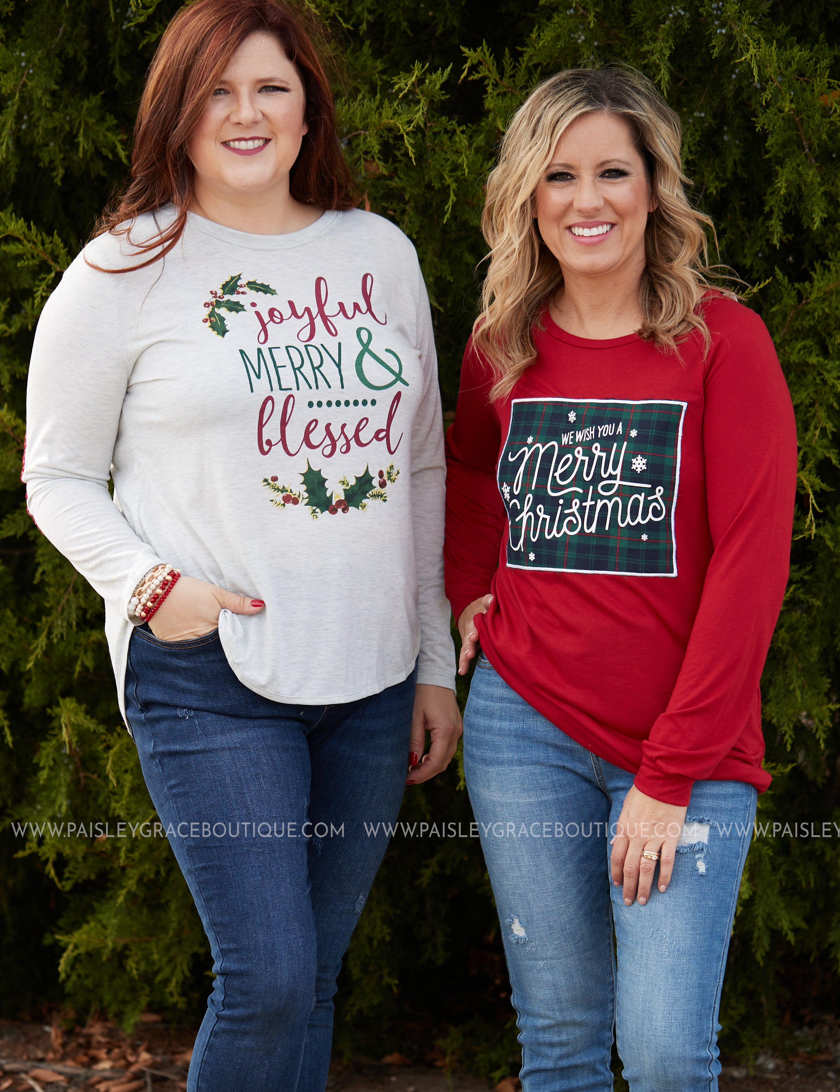 We Wish You a Merry Christmas Top* LAST ONES FINAL SALE ** LAST ONES FINAL SALE *