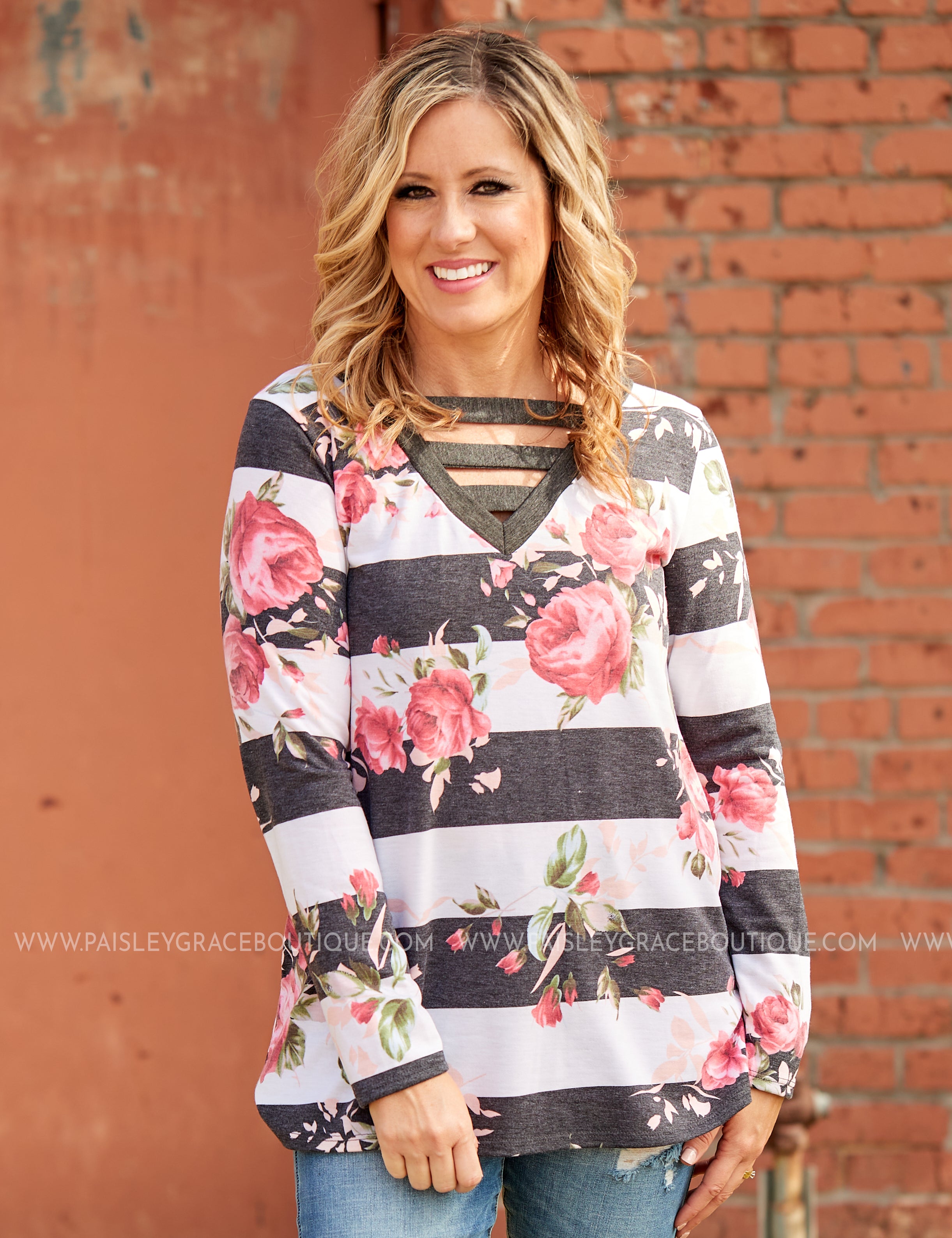 Cross My Mind Top* LAST ONES FINAL SALE *