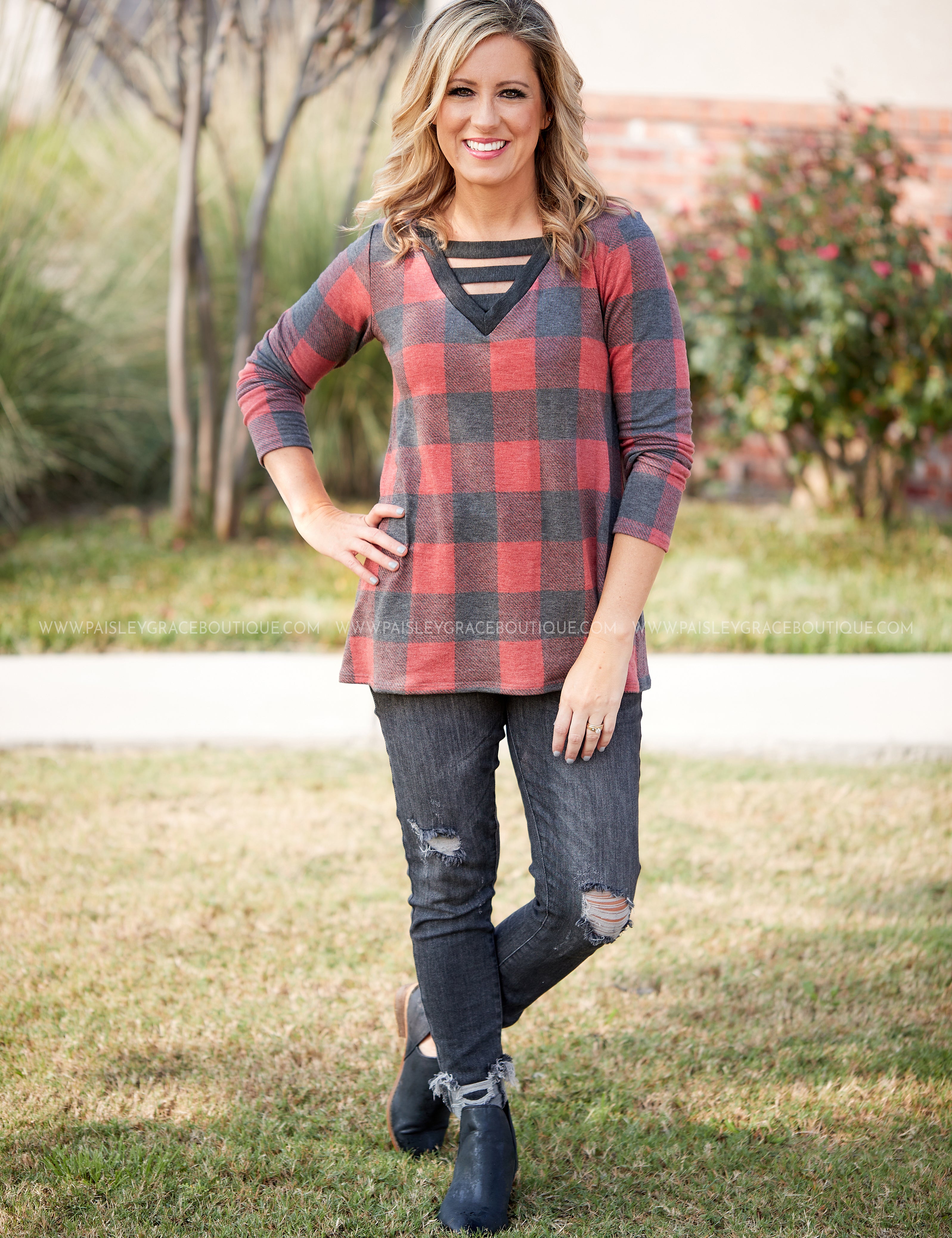 Fireside Cutie Top - LAST ONES FINAL SALE