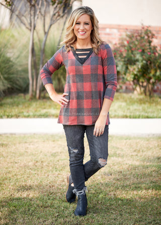 Fireside Cutie Top - LAST ONES FINAL SALE